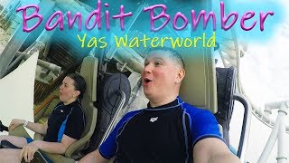 Bandit Bomber Roller Coaster | Yas Waterworld Abu Dhabi