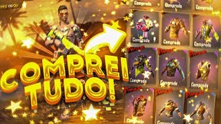 COMPREI TODA A LOJA NO SERVIDOR PRIVADO DO FREE FIRE! *top*
