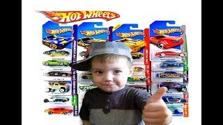 10 новых Hot Wheels Распаковка Хот Вилс машинки unboxing