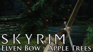 Skyrim Mod: New Elven Bow & Apple Trees