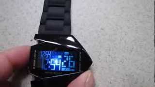 Focalprice : Stylish Digital Watch with Colorful Light & Silicone Strap