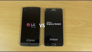 LG V10 VS Galaxy Note 5 - Speed & Camera Test!