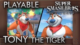 TONY THE TIGER Joins Super Smash Bros. Ultimate