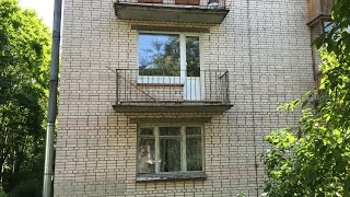 Остекление и отделка балкона 3 метра.