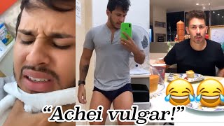 Carlinhos com ciuminho do Lucas ?