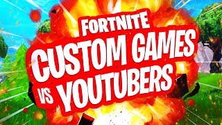 2 VS 2 FORTNITE CUSTOM KEY GAMES TEGEN YOUTUBERS!!  Fortnite Battle Royale LIVE