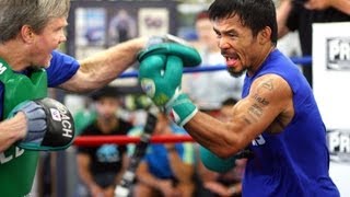 Train Like a Champ: Mit Work Up Close and Personal with Manny Pacquiao and Freddie Roach
