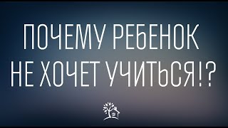 Почему ребенок не хочет учиться | Формирование мотивации к обучению