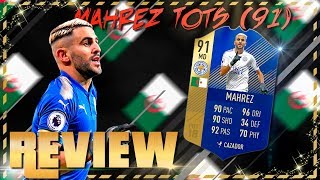 MAHREZ TOTS (91) REVIEW EN ESPAÑOL | VELOCIDAD + TIRO + REGATE + PASE + 5 SKILLS = UNA BESTIA!!