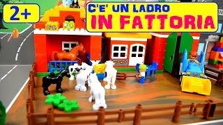 C'E' UN LADRO IN FATTORIA - un ladro brutto e cattivo cerca di rubare i cavalli in una fattoria !