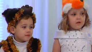 Весёлые игры на новогоднем утреннике в детском саду