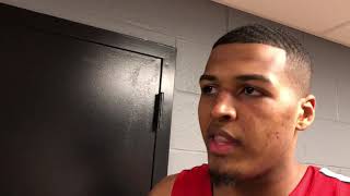 Ohio State sophomore Kaleb Wesson after a loss at Rutgers
