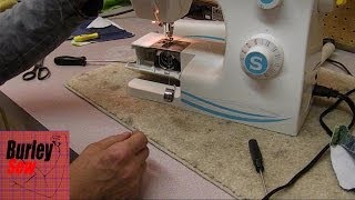 Fixing Thread Gathering On Bottom- Signer Oscillator Adjusting Bottom / Bobbin Tension