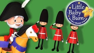 The Grand Old Duke Of York | Nursery Rhymes | by LittleBabyBum!