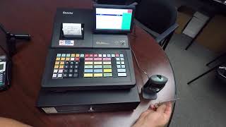 Quick look at the SAM4s SPS-530R cash register POS system