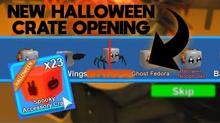 HALLOWEEN CRATE OPENING ?? (NEW MYTHICAL!) | ROBLOX Mining Simulator Crate Unboxing