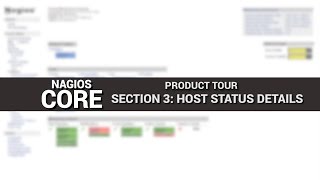 View your Host Status Details on this Nagios Core page (Tour Part 3)