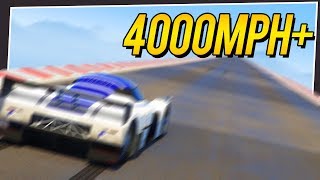 GTA 5 - I BUILT THE LONGEST POSSIBLE TOP SPEED ROAD