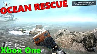 SpinTires Mud Runner: Xbox One, MOST DIFFICULT RESCUE EVER!?