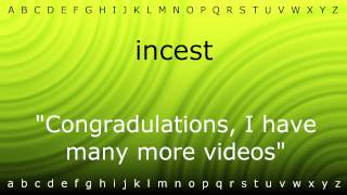Here I will show you how to say 'incest' with Zira