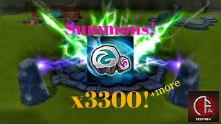 Summoners War | Over 3 THOUSAND summon stones + MORE!