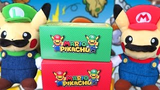 UNE SUPERBE COLLABORATION | MARIO PIKACHU BOX ET PELUCHES