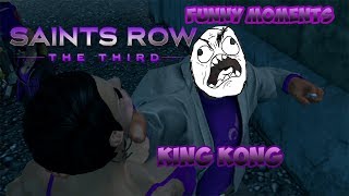 Saints Row 3 Funny Moments - King kong,Zombies,Transformers,(Elevator Fun)