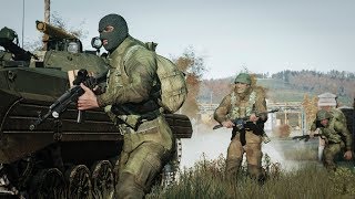 ВНЕЗАПНАЯ ЗАСАДА НА СПЕЦНАЗ ГРУ В ГОРАХ ! В Игре Симуляторе Arma 3 RHS Мод