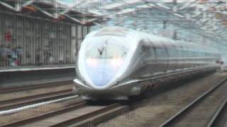 【駅撮8】500系「のぞみ」29号 通過 姫路駅