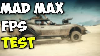 Mad Max - Intel i3 4160 3.60 GHZ 8GB RAM Intel HD Graphics 4400  FPS TEST