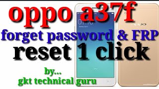 oppo a37 (a37f) frp bypass | oppo a37 google account | oppo a37frp unlock | oppo a39