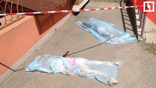 Выпала из окна с ребёнком на руках