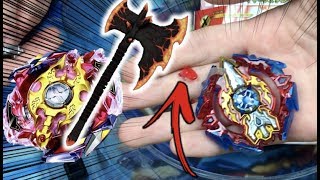 Axe Breaks Sword ! | Legend Spriggan VS Sieg Xcalibur | Beyblade Burst Battle