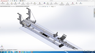 Solidworks. Урок 9.9 Наложенный вид - создание чертежа