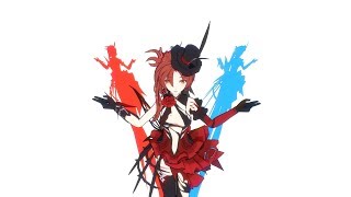 【崩壊3rd·MMD】血染の薔薇でクラブ＝マジェスティ【Camera Motion DL】