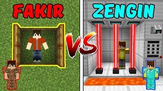 FAKİR HAPİSTEN KAÇIŞ VS ZENGİN HAPİSTEN KAÇIŞ! ? - Minecraft