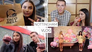 WE DID EVERYTHING SOPHIA & CINZIA DO FOR 24 HOURS // NOTTINGHAM VLOG! | Adina May