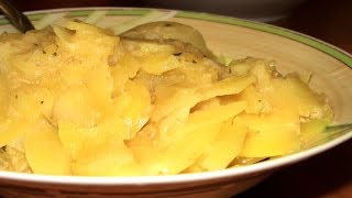 Вкусный картофель в мультиварке тушеный с молоком