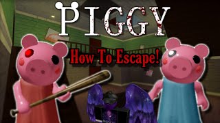 How To Escape + Funny Moments | Roblox Piggy