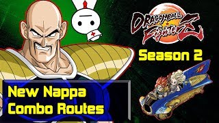 DBFZ Season 2: Nappa New Combo Routes