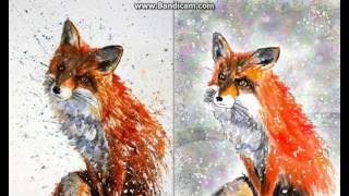 Рисунок лисы