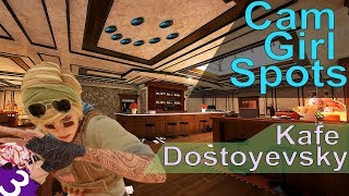Valkyrie Camera Placements for Kafe Dostoyevsky - Rainbow Six Siege Guide