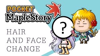 [Global Pocket MapleStory] Hair and Face Change for Mercedes and Luminous!