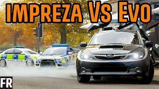 Forza Horizon 4 - Impreza Vs Evo Car Chase