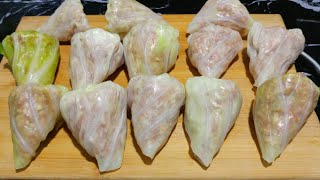 Почему ИЗ ФАРША я не готовила такое раньше?  Голубцы из капусты "КОНУС" .