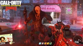 SHAOLIN SHUFFLE - FIRST BOSS FIGHT EASTER EGG GAMEPLAY WALKTHROUGH (INFINITE WARFARE ZOMBIES)