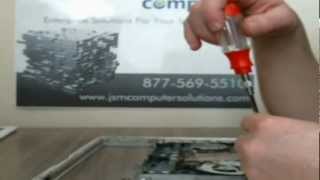Disassembly of a Macbook A1181