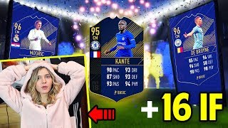 KANTE TOTY?? LA MIA RAGAZZA SPACCHETTA I TOTY + 16 IF!! TOTY PACK OPENING FIFA 18