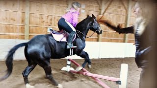 RUN OVER BY MY OWN HORSE!