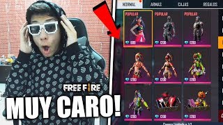 ¡ME METO a UNA CUENTA de INDONESIA en FREE FIRE y ME SORPRENDO POR ESTO! *muy caro*